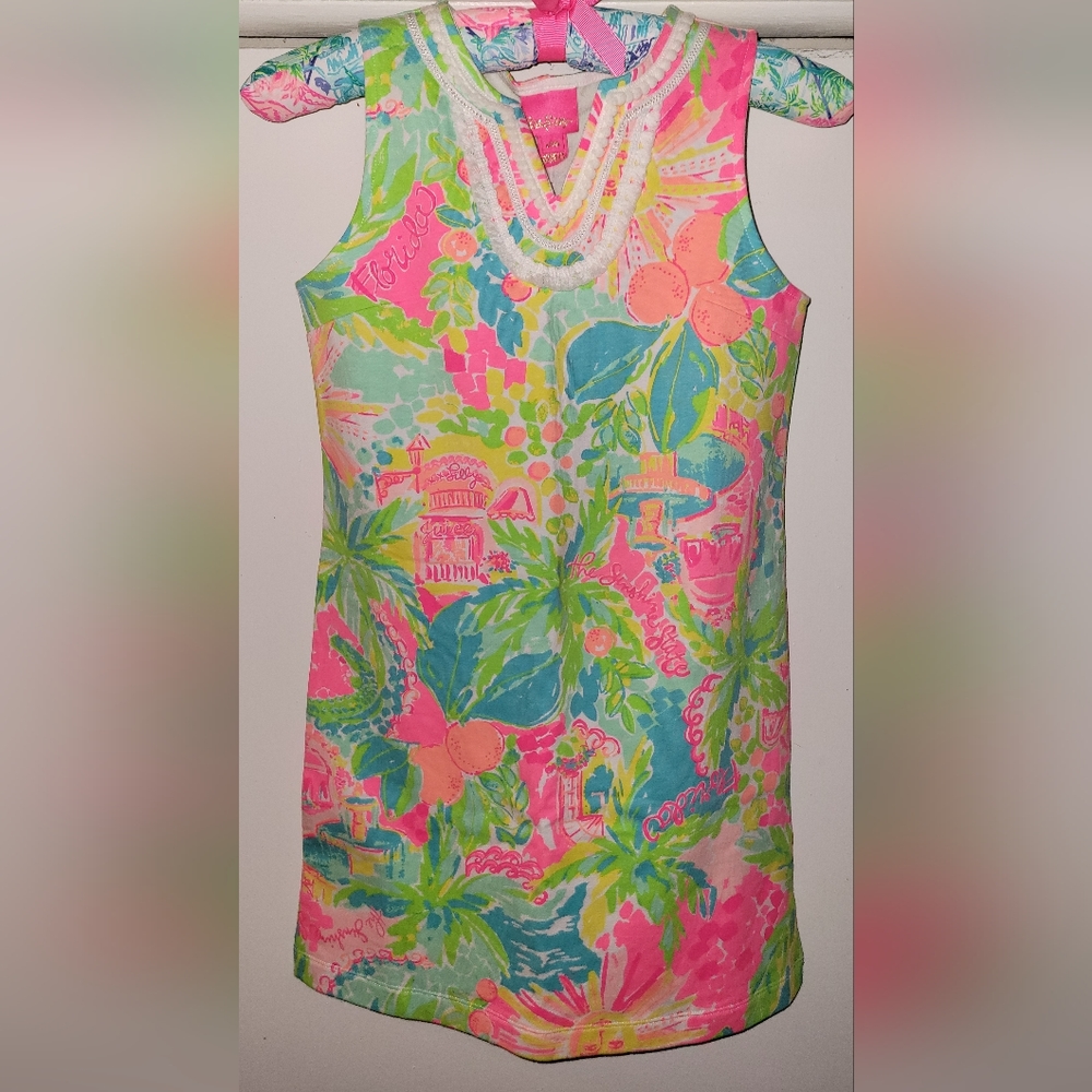 Lilly Pulitzer Girl's Mini Harper Shift Dress